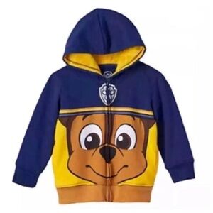 Paw Patrol Chase Full Zip Hoodie with Pockets, 2T